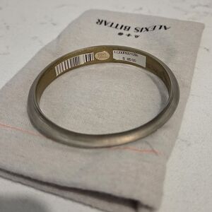 Alexis Bittar Lucite Bangle In Warm Grey